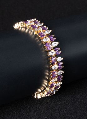 手饰水滴繁花锦簇手链小众设计女