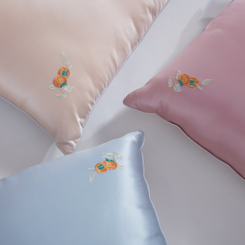 商场同款梦洁家纺蚕丝枕黄金丝枕头真丝枕芯护颈椎助睡眠亲肤 - 图2