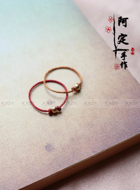 14K包金戒指女本命年好运不掉色