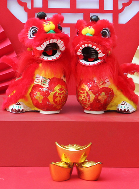 佛山南派醒狮摆件祝福送好礼