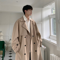 Ksuru civilian coat with long style card with its Thrones style wind clothes mens spring and autumn season light ripened civil servants jacket tide