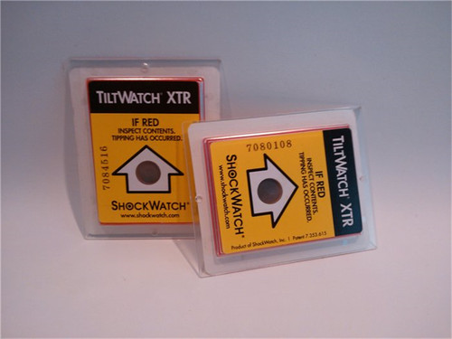 进口TILTWATCH防倾斜标签shockwatch物流运输防倾倒防震标贴 - 图3