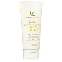 SeabuckWonders Organic Sea Buckthorn Body Lotion 6 Ounce