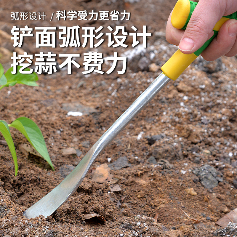 出蒜铲挖大蒜铲子野菜栽花农具除草挖土小工具农用迷你园艺铲神器-图2