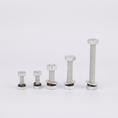 螺丝螺母套装镀锌外六角螺栓垫片组合固定螺钉螺柱螺杆M8/m10 - 图1