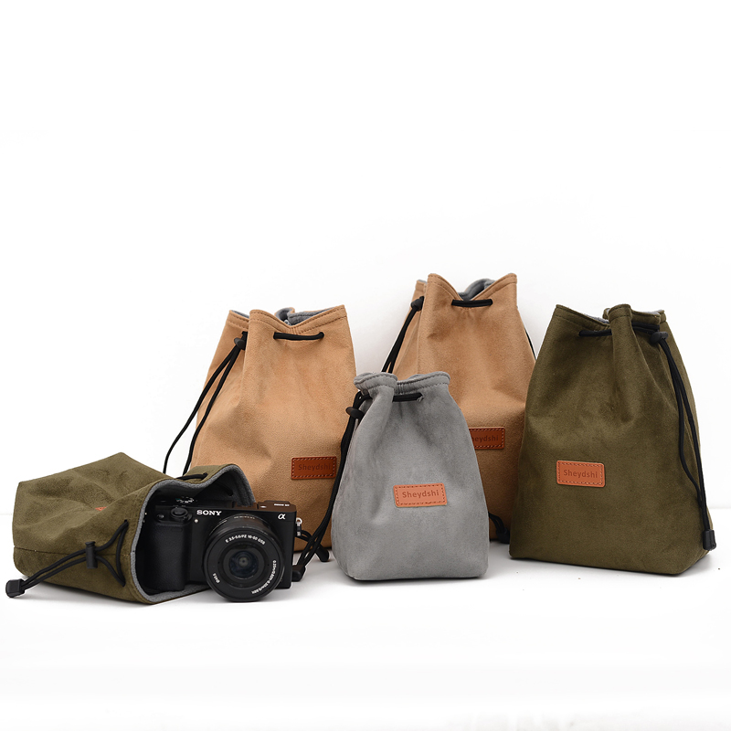 微单保护套单反适用于尼康佳能索尼富士便携收纳袋镜头摄影相机包