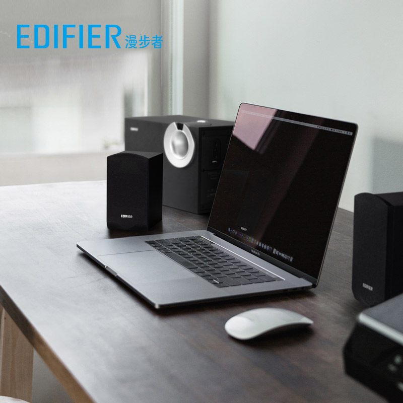 EDIFIER/漫步者R206BT有源2.1台式电脑音箱家用低音炮电视音响 - 图0