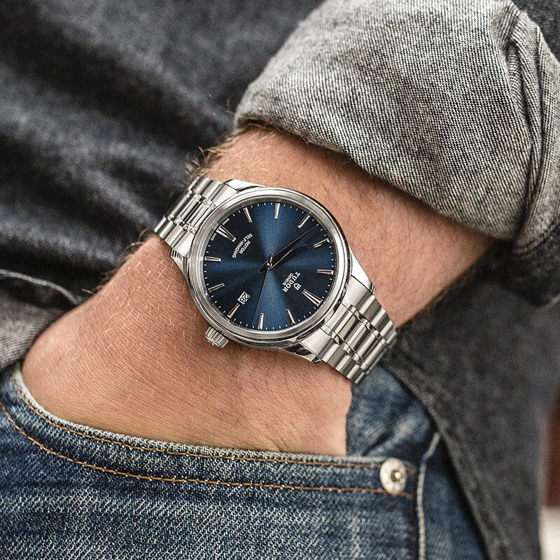 帝舵TUDOR风尚系列全自动机械男表 条钉刻度-蓝盘钢带M12700-0009 帝舵TUDOR风尚系列全自动机械男表 条钉刻度-蓝盘钢带M12700-0009