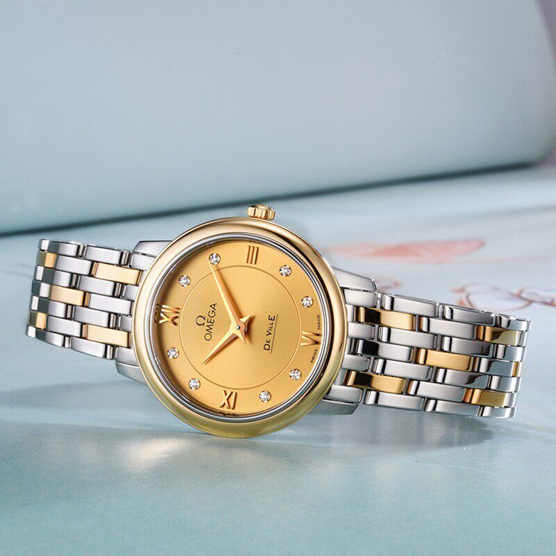 瑞士欧米茄碟飞系列女士石英机芯 方耀天成海外瑞士腕表