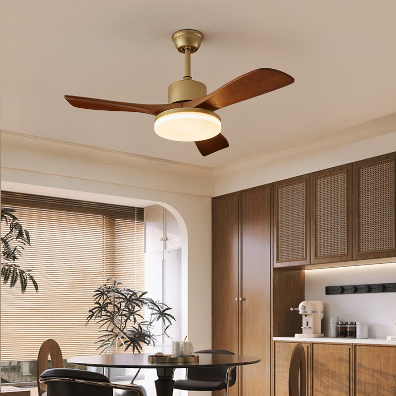 中古风扇灯包豪斯美式复古家用客厅卧室南洋风餐厅变频护眼吊扇灯,淘宝优惠券,粉丝福利购,淘宝优惠卷