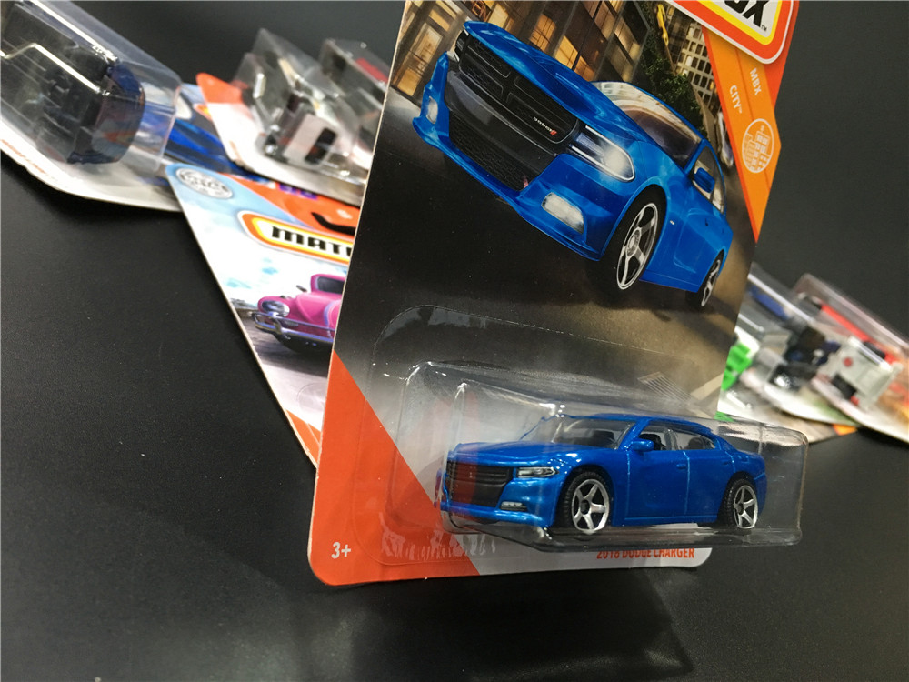 MATCHBOX火柴盒城市英雄小车道奇战马跑车'18 DODGE CHARGER 20V - 图0