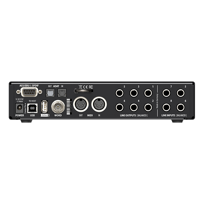 RME Fireface UCX2 UCXII二代录音棚编曲直播USB外置音频接口声卡-图2