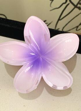 Hair Flower Clip Clips Hawaiian Plumeria Beach Flowers Claw