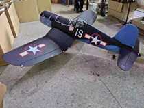 Toprc full composite material F4U pirate like real aircraft model 50 to 80CC petrol engine 