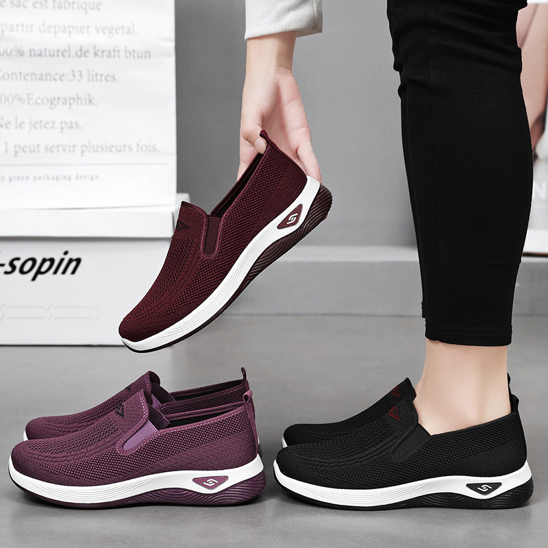 张凯丽老人鞋女春秋款妈妈鞋中老年舒适老北京布鞋运动防滑健步鞋,淘宝优惠券,粉丝福利购,淘宝优惠卷