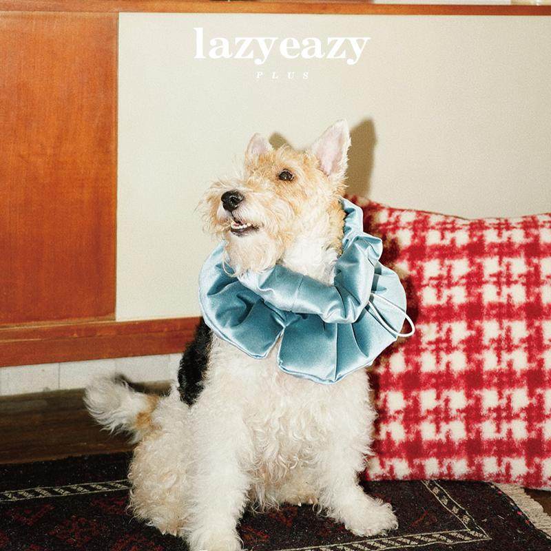 LazyEazy伊丽莎白圈柔软丝绒充棉围脖猫咪狗狗绝育防护项圈可爱,淘宝优惠券,粉丝福利购,淘宝优惠卷