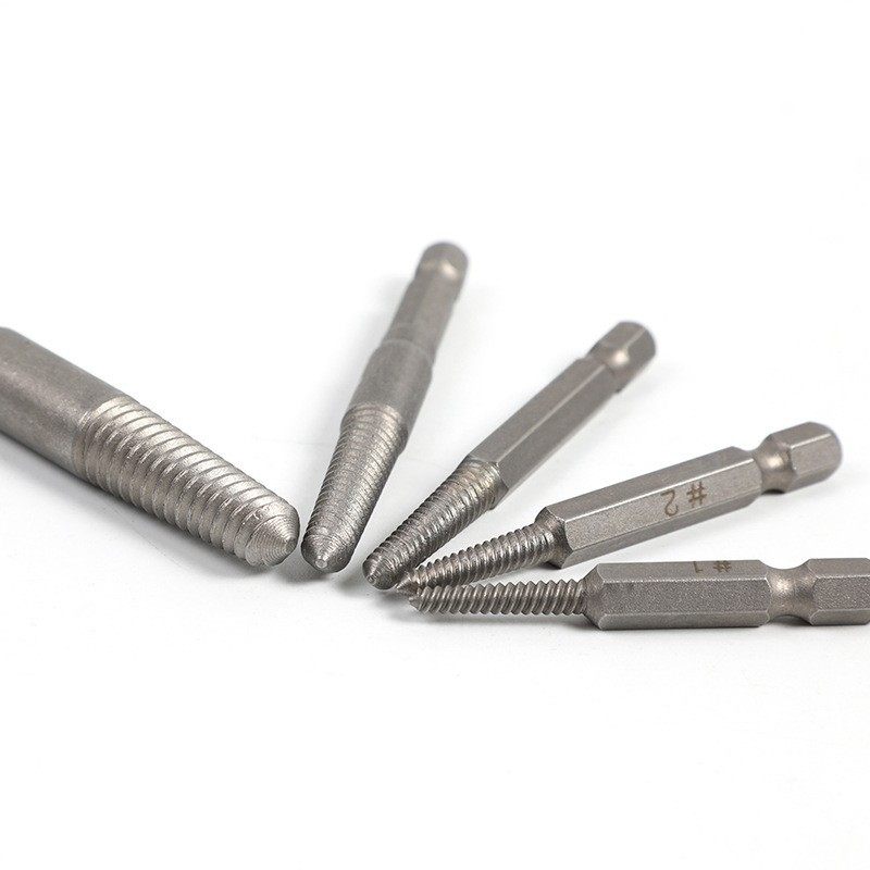 5pc六角柄断头螺丝取出器 60mm黑色快脱电动六角断丝取出工具EC2,淘宝优惠券,粉丝福利购,淘宝优惠卷