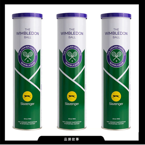 豹子网球训练整箱小豹子史莱辛格温网比赛用球Slazenger铁罐施莱 - 图3