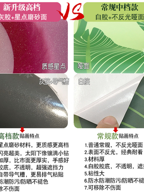 蜡笔小新水井门贴纸自粘定制