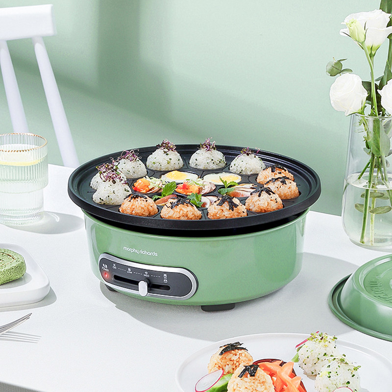 摩飞MR9087电热火锅轻煮小圆锅原装配件丸子盘六圆盘牛扒盘鸳鸯锅,淘宝优惠券,粉丝福利购,淘宝优惠卷