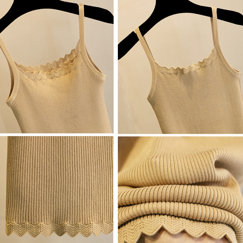 加肥加大码吊带背心女胖mm针织性感外穿内搭冰丝200斤春夏秋上衣,淘宝优惠券,粉丝福利购,淘宝优惠卷