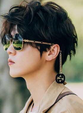 Gucci/古驰方形男女通用太阳眼镜