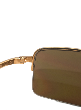 正品行货 PORSCHE DESIGN 保时捷 P 8499 18K金 铂金 太阳镜 墨镜