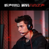 Съедобная гарнитура настольной компьютеры Hecate G1 с игрой Machane Wear Wired E -Sports, чтобы поесть курицу