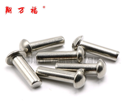 M8 M10 304不锈钢半圆头实心铆钉蘑菇头标牌销钉圆头铆钉柳钉 - 图2