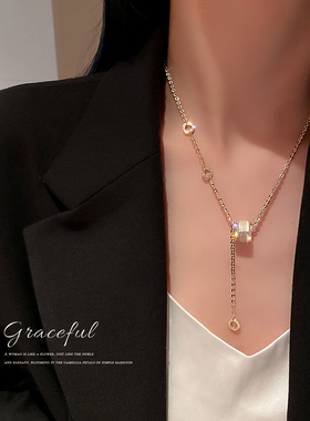 猫眼石款项链2024新款爆款