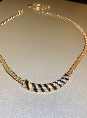 欧美复古金属项链choker颈链