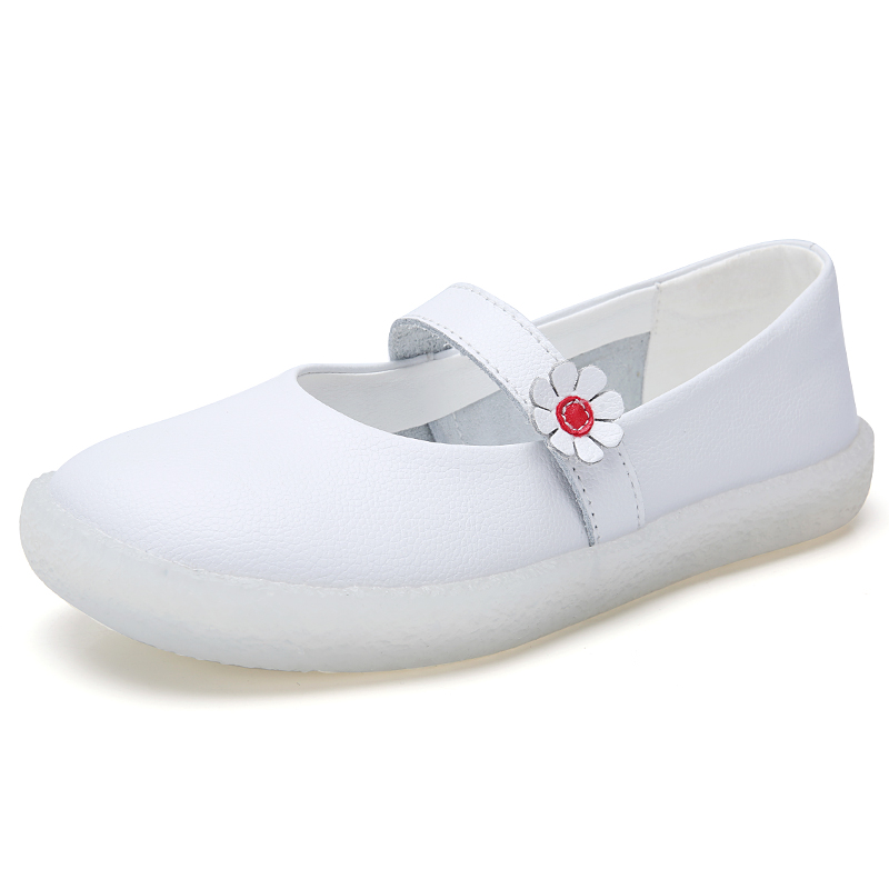 卡布纳旗舰店春秋季新款护士鞋女软底平底透气简约圆头百搭单鞋平跟孕妇鞋0