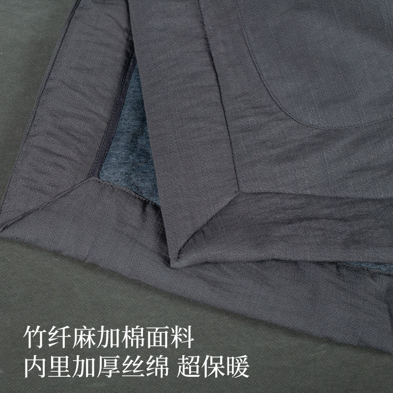 僧服冬季棉衣长褂棉袍加棉保暖僧衣和尚服大褂棉袄出家人长衫僧袍,淘宝优惠券,粉丝福利购,淘宝优惠卷