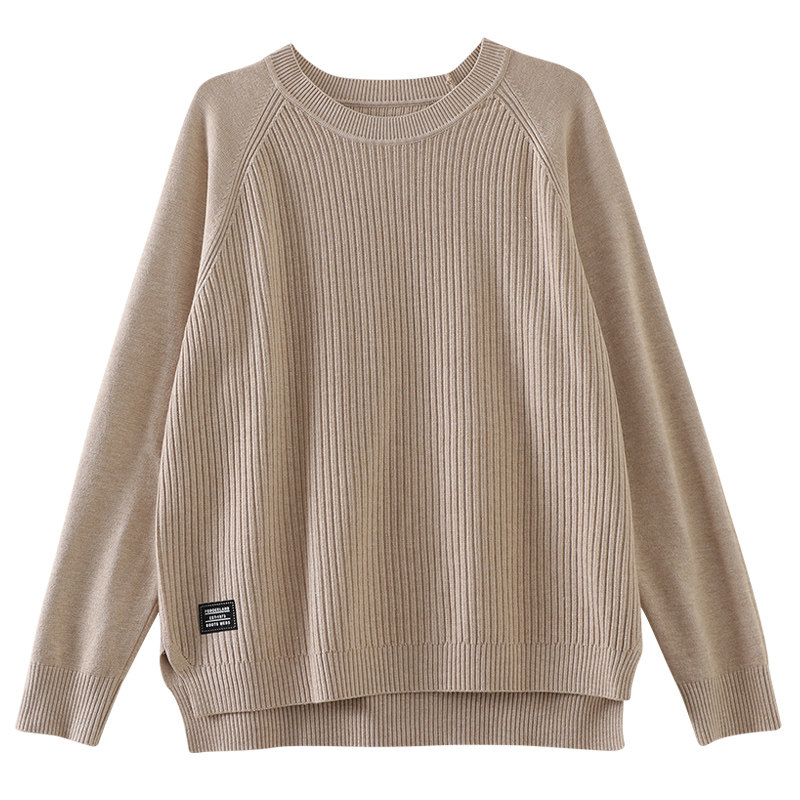 dza宽松女士洋气新款百搭打底衫 dza毛针织衫