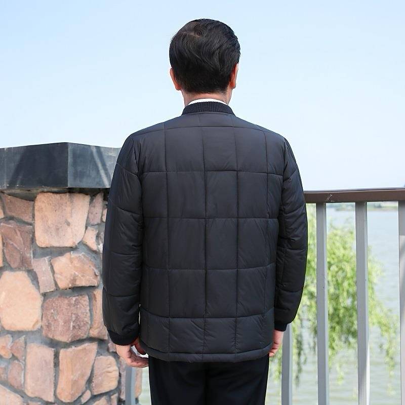 中老年男爸爸内胆羽绒棉加厚小棉袄 frovton弗罗威顿棉衣