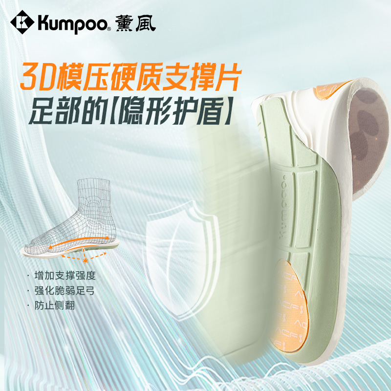 薰风体育羽毛球运动鞋垫缓震吸能AFC垫片高弹EVA中底熏风KI-08_薰风KUMPOO官方店_运动/瑜伽/健身/球迷用品-第2张图片-提都小院