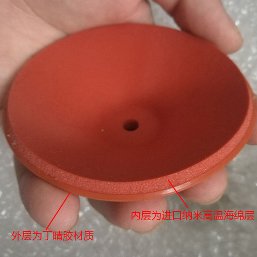 纳米海绵真空吸盘耐高温强力波纹吸盘G-35/G45 G55 G65 G85大吸力 - 图1