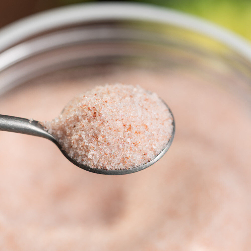 喜马拉雅盐粉红盐 玫瑰海盐天然浴盐 细盐矿物盐岩盐 免研磨1500g,淘宝优惠券,粉丝福利购,淘宝优惠卷