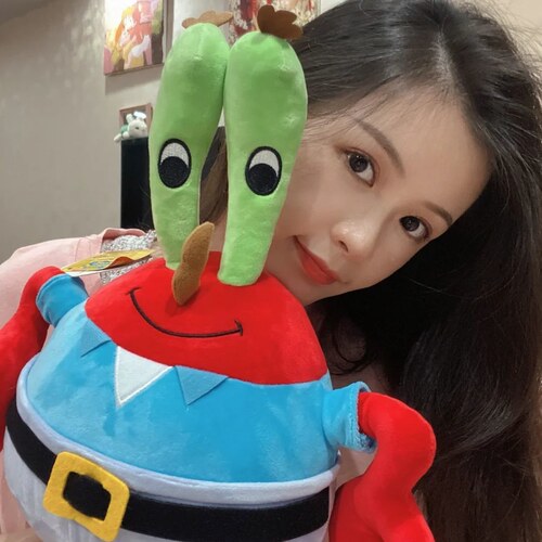 派大星公仔海绵宝宝毛绒玩具超大号玩偶章鱼哥布娃娃蟹老板抱枕 - 图2