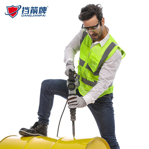 网布荧反光衣背心交通安全施工马甲环卫道路工地夏季透气服 - 图1