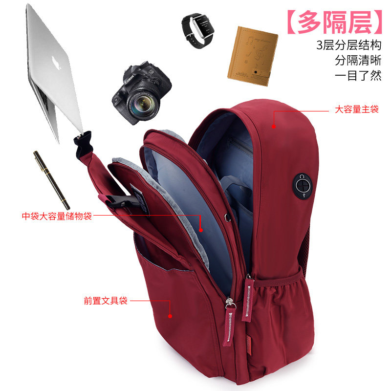 剑桥中学生初中生大容量女双肩包 universityofcambridge双肩背包