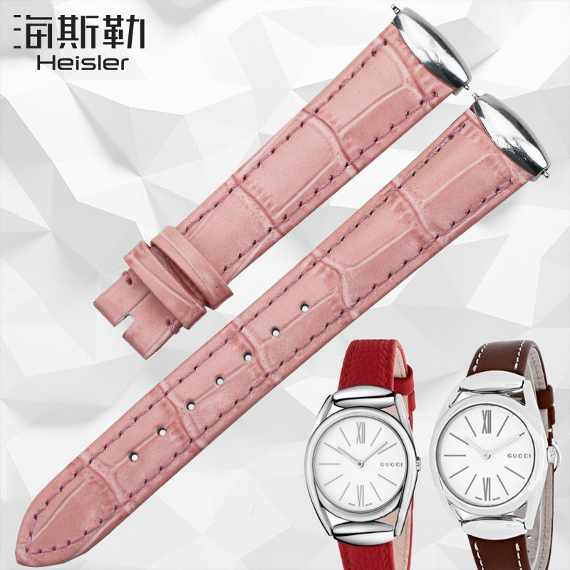 海斯勒古驰horsebit系列真皮手表带 海斯勒配件