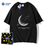 NASA纯棉短袖男女款t恤  券后9.9元包邮