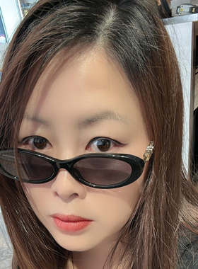 miunatsha同款墨镜女椭圆形小框小脸型太阳镜时髦5565配度数近视