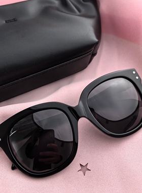 艾米宋 显脸小大框黑超太阳镜女高级感防紫外线偏光墨镜开车专用