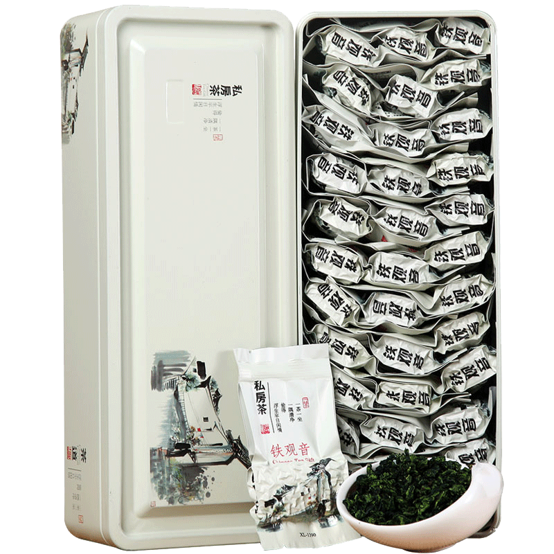 皇誉旗舰店皇誉 铁观音 新茶浓香型高山正品乌龙茶铁观音茶叶250g礼盒装3