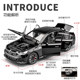 BMW's new 5 Series alloy car model toy car large size