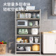 Stainless steel kitchen multi-layer storage rack 6-layer