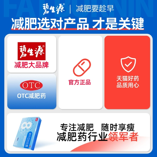 [Подарочная коробка] Bishengyuan orlistat Capsules Capsules Slimbing FAT HOURING DRAIGE DRAIGE BALL