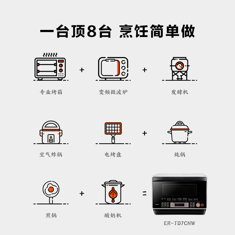  东芝驰风微波炉